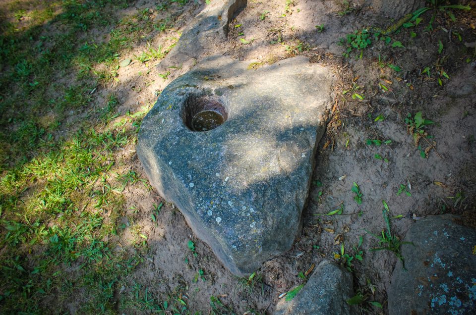 Adzuni 2nd stone with rounded cone hollow